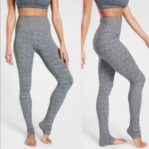 Athleta Exhale Heel Tight Grey